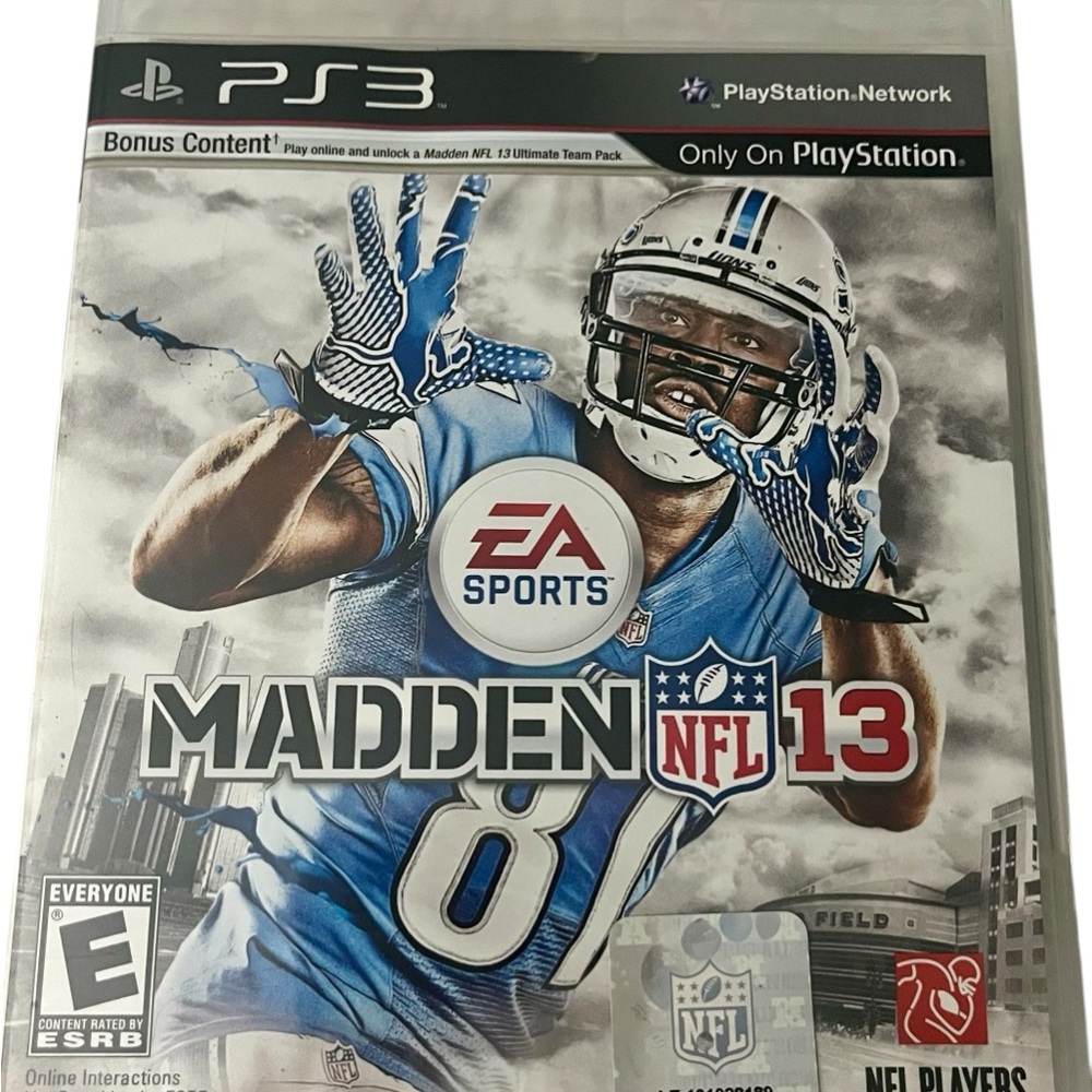 Madden NFL 13 Sony PS3 Game